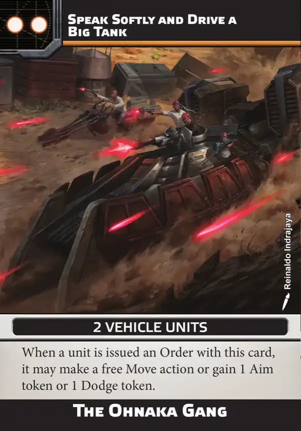 Speak Softly and Drive a Big Tank