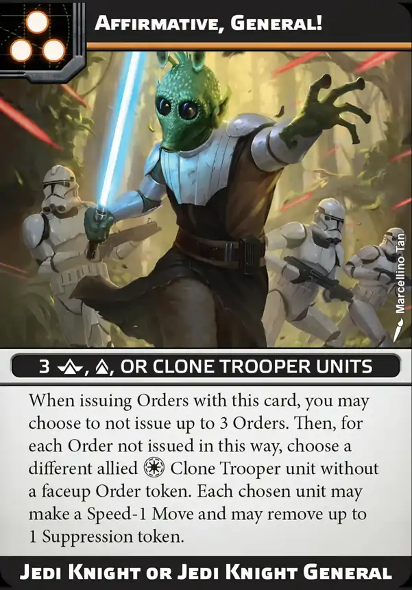 Affirmative, General!
