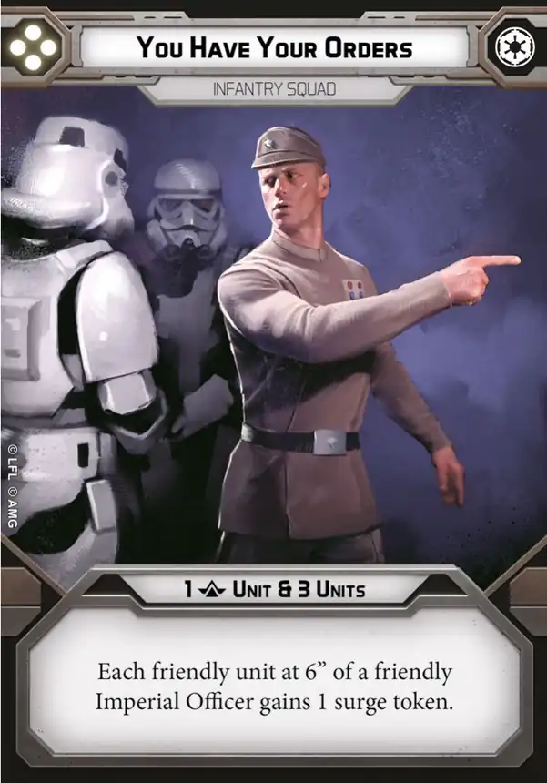 You Have Your Orders